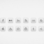 monochrome_social_icons_set