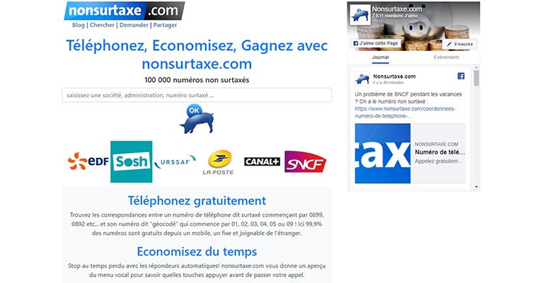 Nonsurtaxe.com