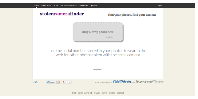 Stolen Camera Finder