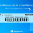 Transférer la clé de produit Windows d'un PC à un autre