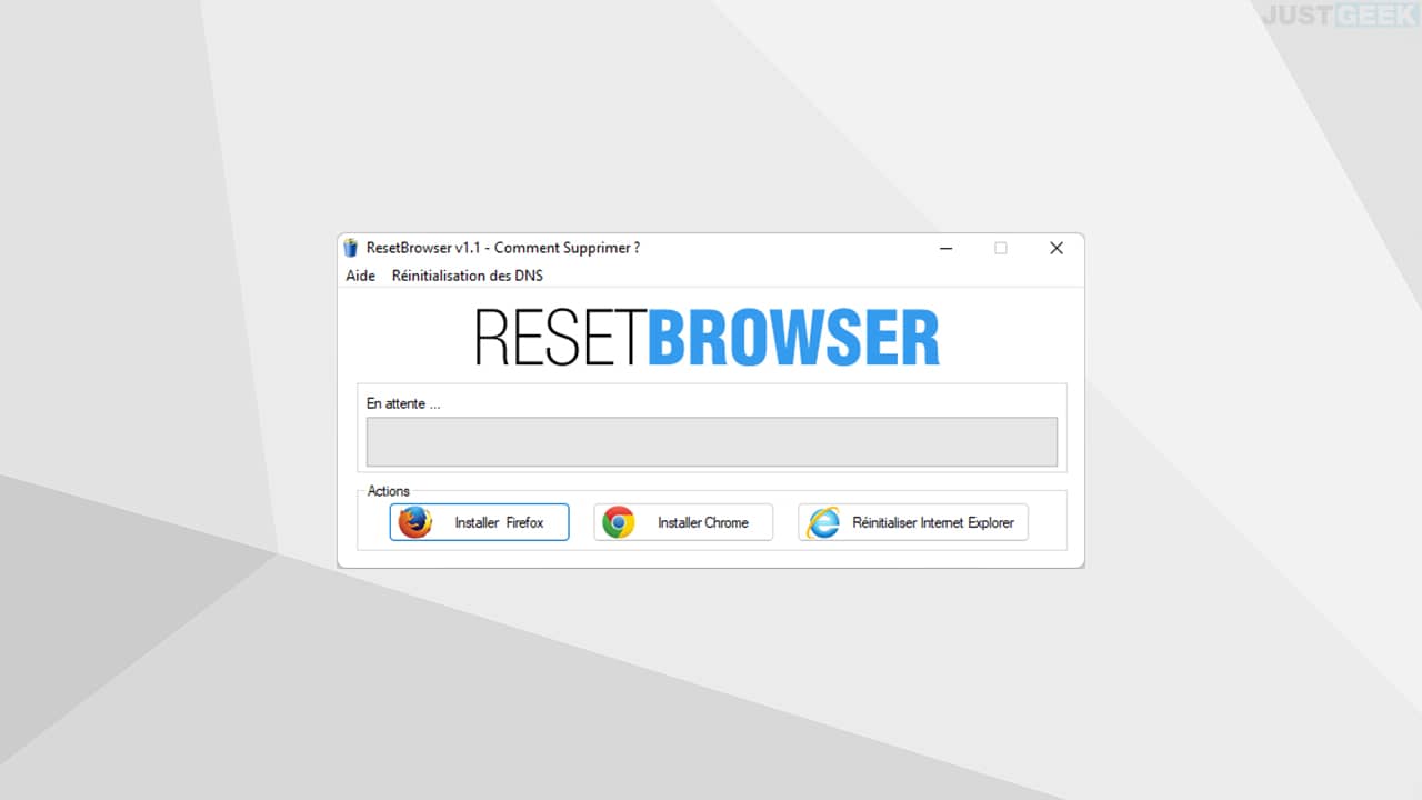 Réinitialiser son navigateur Web (Chrome, Firefox, etc.)