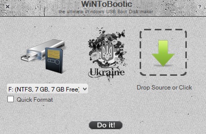 WiNToBootic : logiciel gratuit pour créer une clé USB bootable de Windows