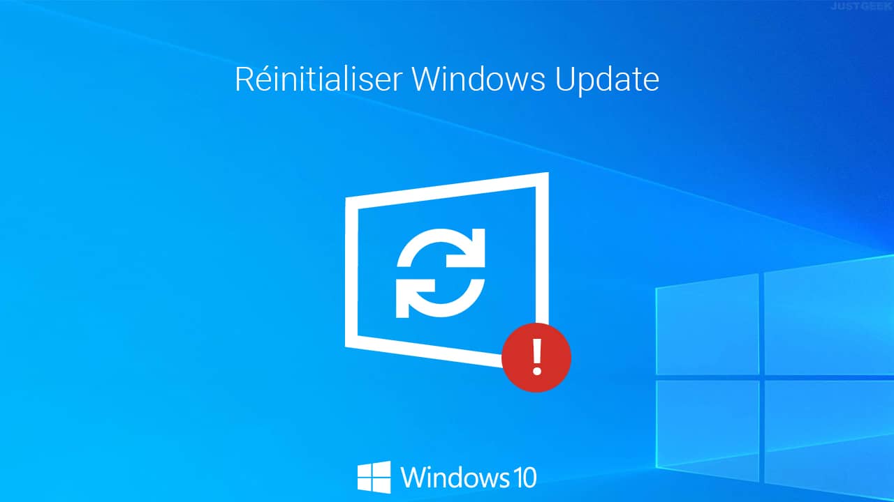 Réinitialiser Windows Update dans Windows 10