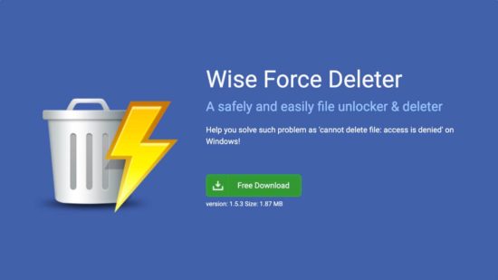 Wise Force Deleter