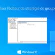 Réinitialiser l'éditeur de stratégie de groupe locale sous Windows 10