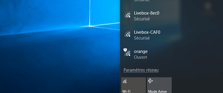 Windows 10 : modifier la priorité des réseaux sans fil WiFi