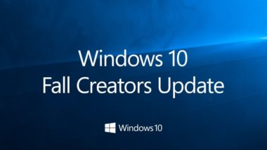 Télécharger et installer Windows 10 Fall Creators Update (version 1709)