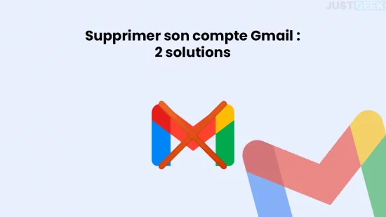 Supprimer son compte Gmail