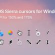 Télécharger les curseurs de macOS Sierra pour Windows 10