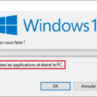 Bloquer la réouverture des programmes au démarrage de Windows 10