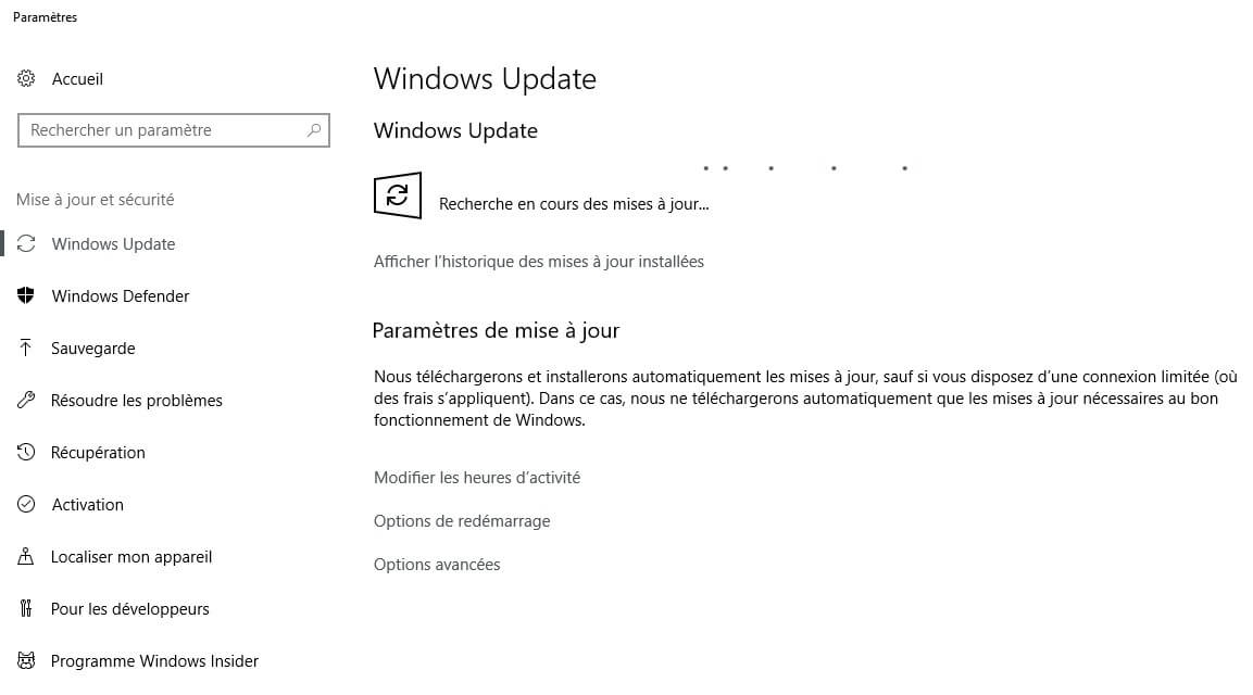 Windows Update (Windows 10)