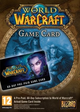 Carte prépayée World of Warcraft pas cher