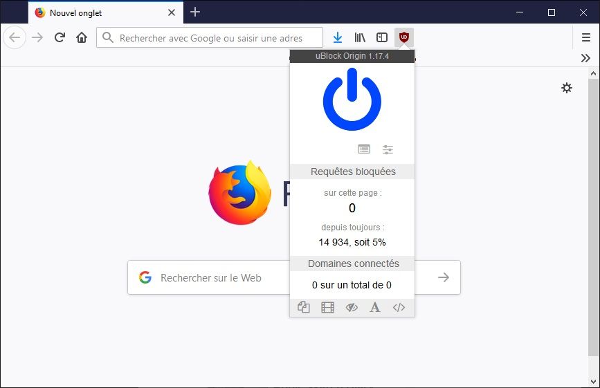 Utiliser uBlock Origin au lieu d'Adblock