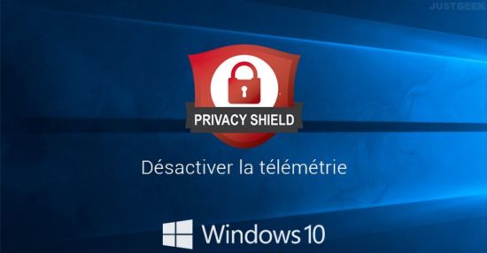 Désactiver la collecte des données de Windows 10