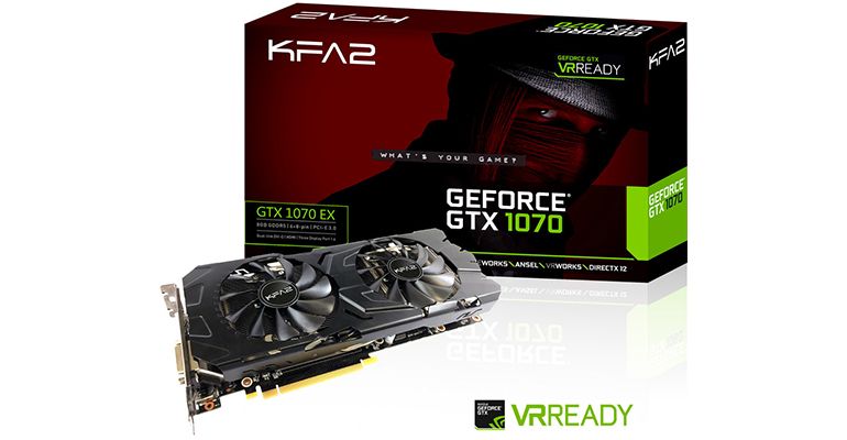 KFA2 GeForce GTX 1070 EX 8GB