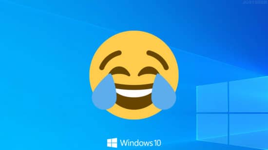 Ouvrir le panneau des emojis dans Windows 10