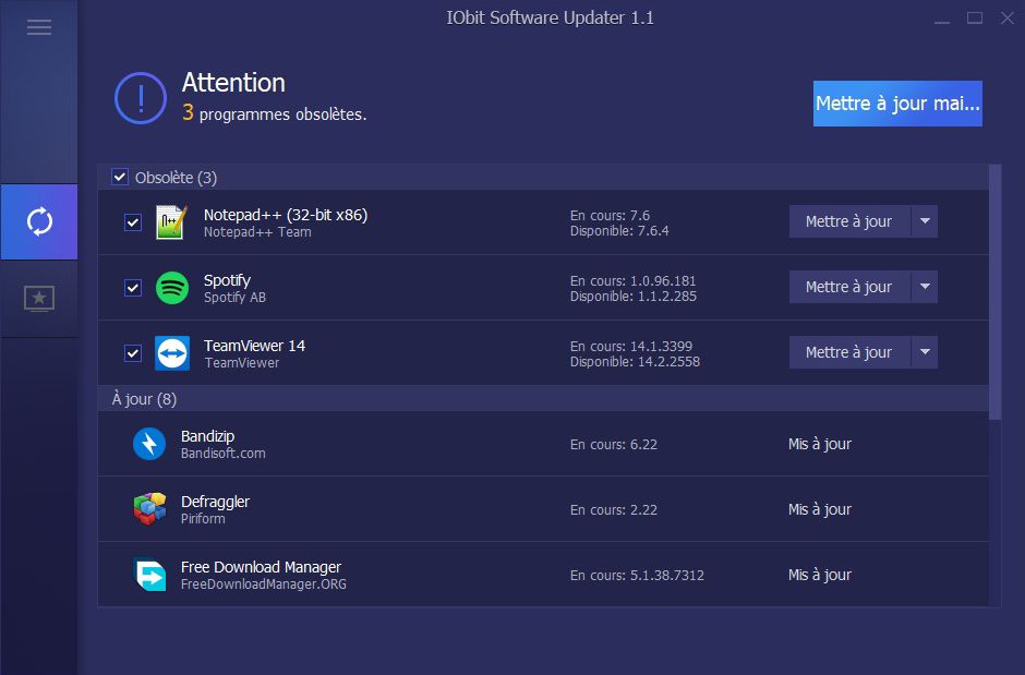 IObit Software Updater