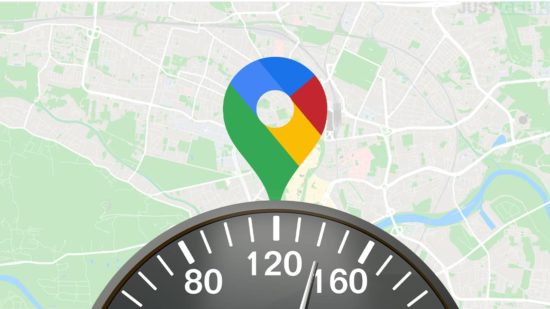 Afficher le compteur de vitesse dans Google Maps