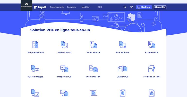 Hipdf.com : Solution PDF en ligne tout-en-un