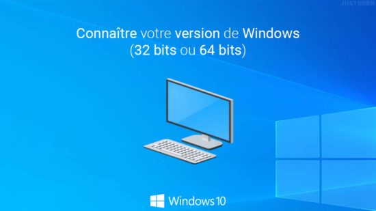 Vérifier quelle version de Windows votre PC exécute (32 bits ou 64 bits)