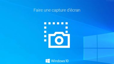 Faire une capture d'écran sous Windows