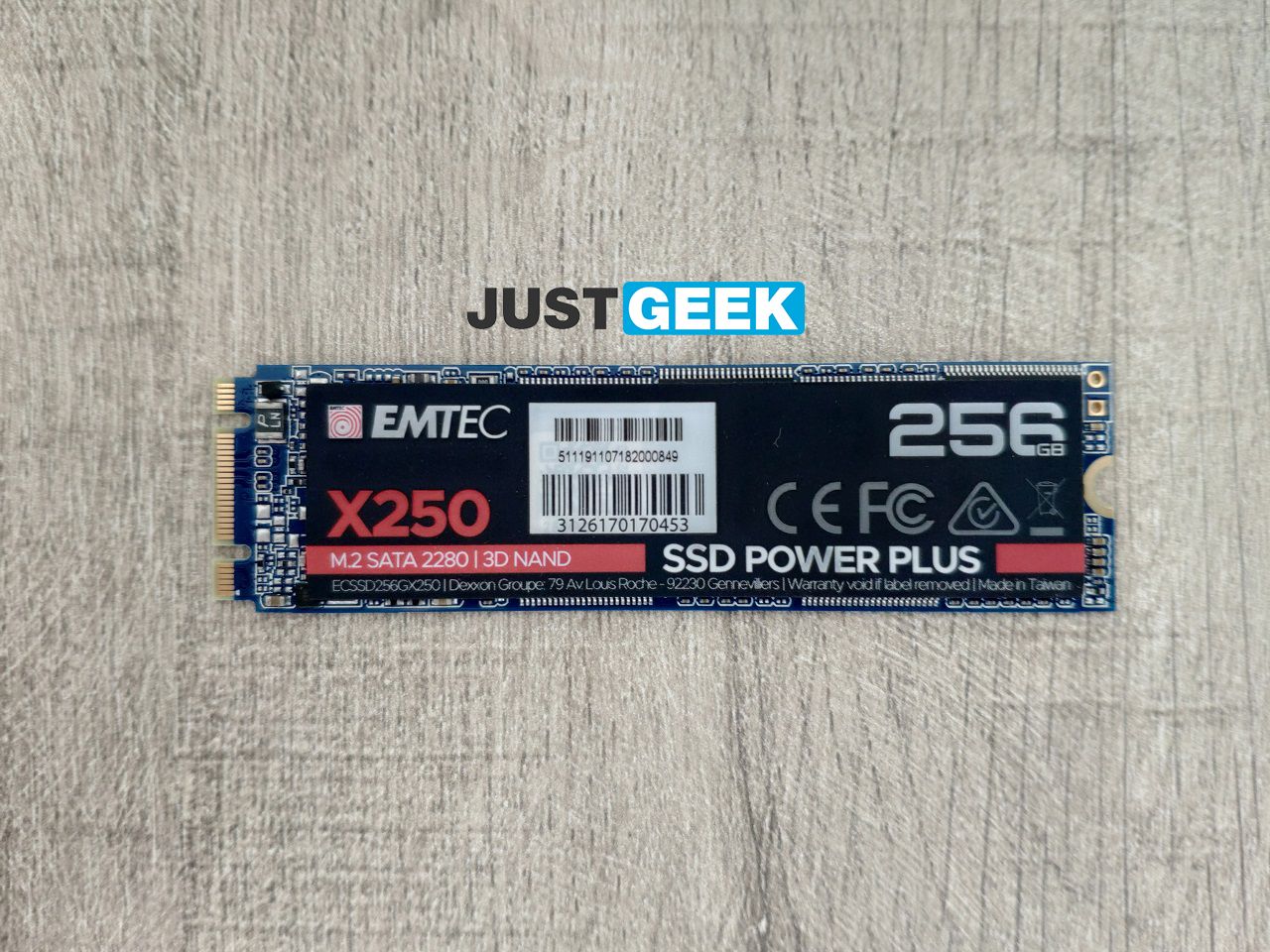 Tutoriel montage PC : SSD EMTEC X250 Power Plus