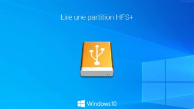 Lire un périphérique de stockage formaté sous macOS sur un PC Windows 10