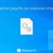 Effacer la mémoire virtuelle (pagefile.sys) à l’extinction du PC