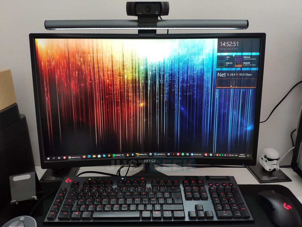 BenQ ScreenBar Plus : la lampe de bureau LED pour écran PC