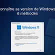 Connaître sa version de Windows