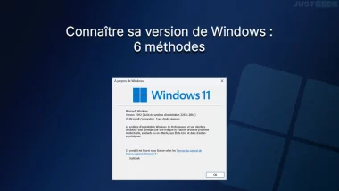 Connaître sa version de Windows