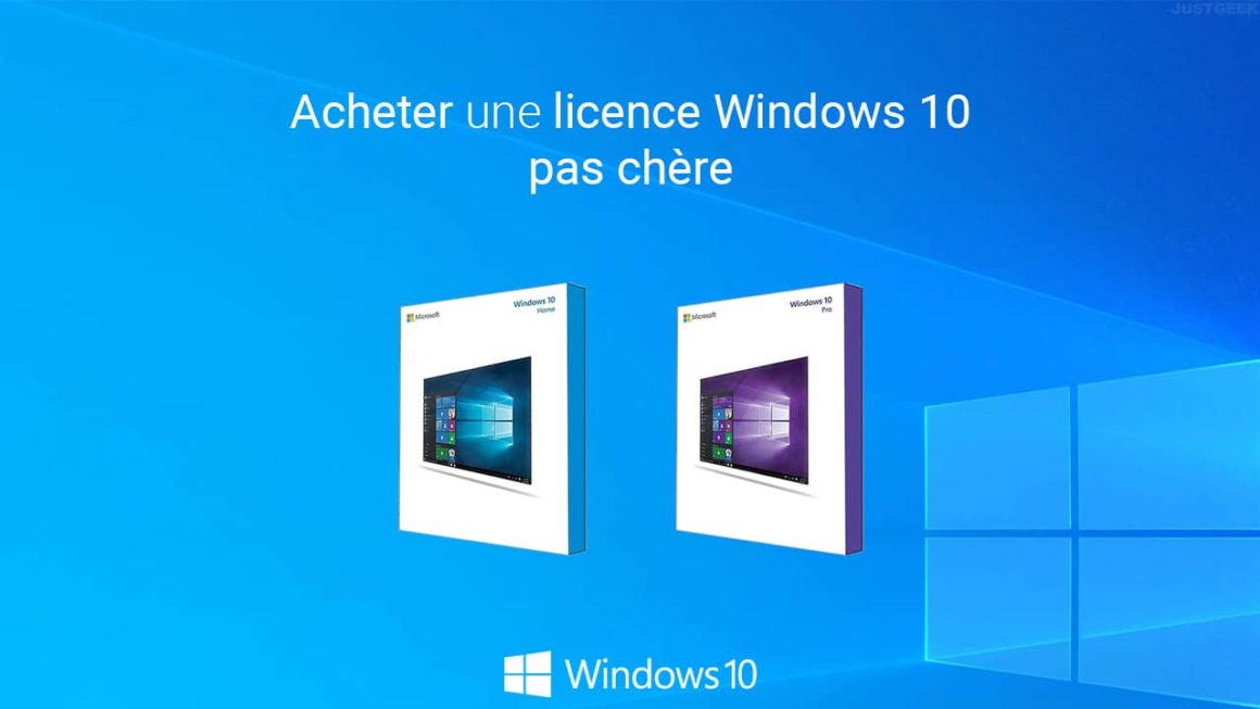 Ou acheter licence windows 10