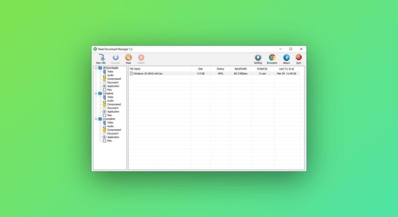 Neat Download Manager  un gestionnaire de téléchargement gratuit pour