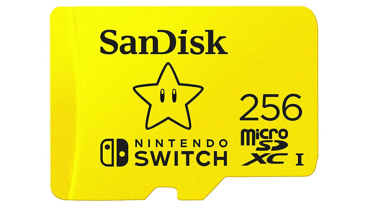 Carte micro SD pour Nintendo Switch