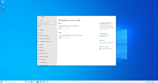 Empêcher Windows 10 d'éteindre votre écran