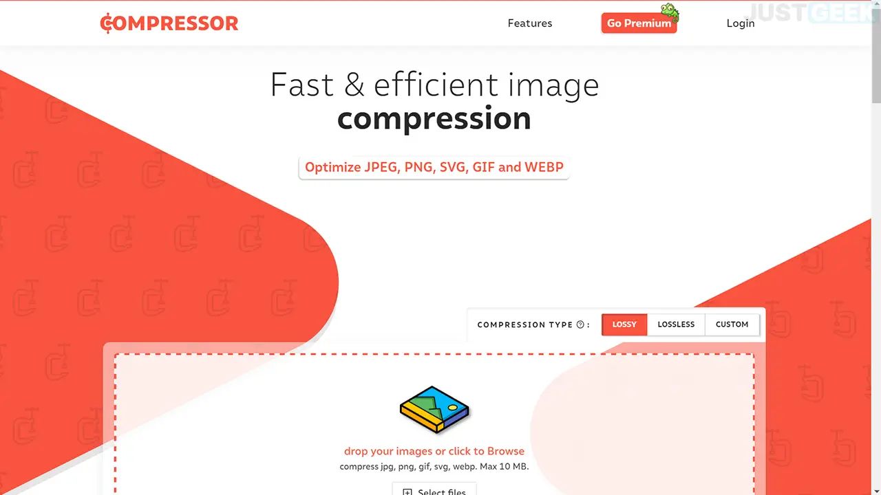 Compressor.io : compresser et optimiser des images