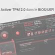 Activer TPM 2.0 dans le BIOS/UEFI pour installer Windows 10