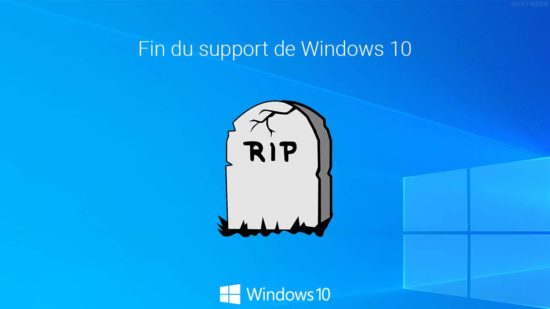 Fin du support Windows 10