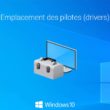 Dossier des pilotes dans Windows 10