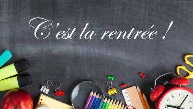 Applications rentrée 2021