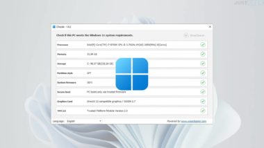 Checkit : vérifier si votre PC est compatible avec Windows 11