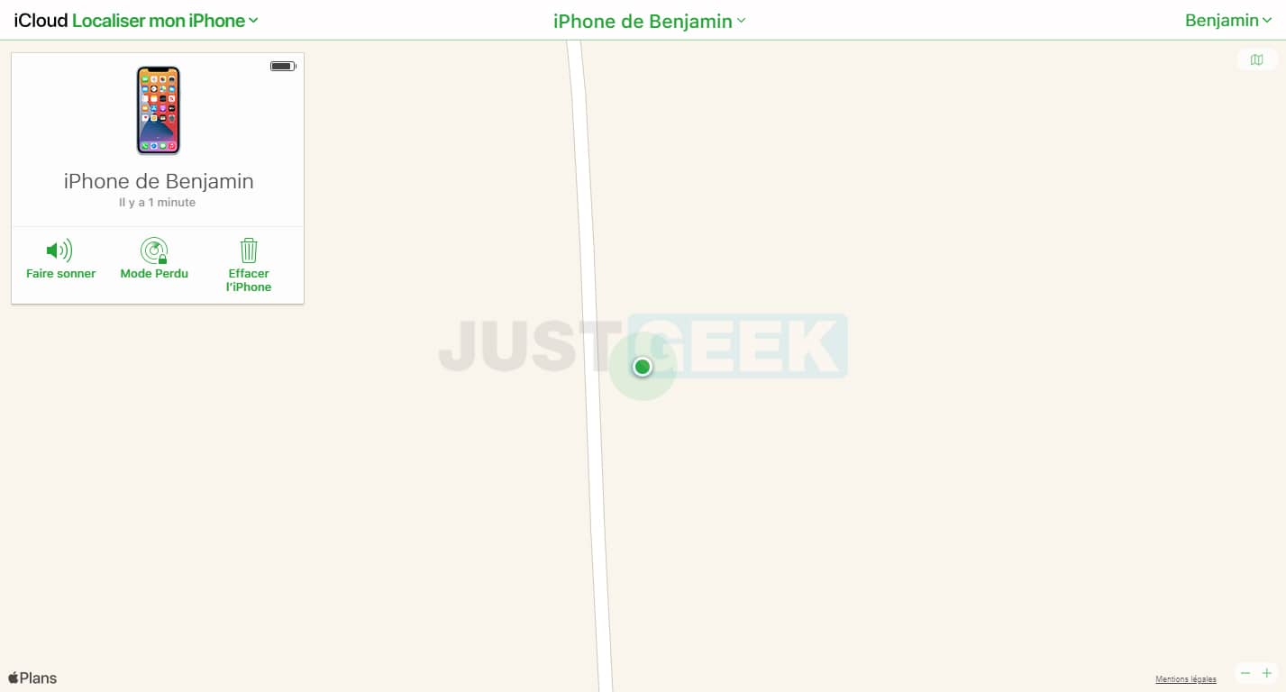 Localiser un iPhone perdu ou volé