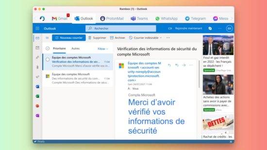 Rambox : application de messagerie universelle