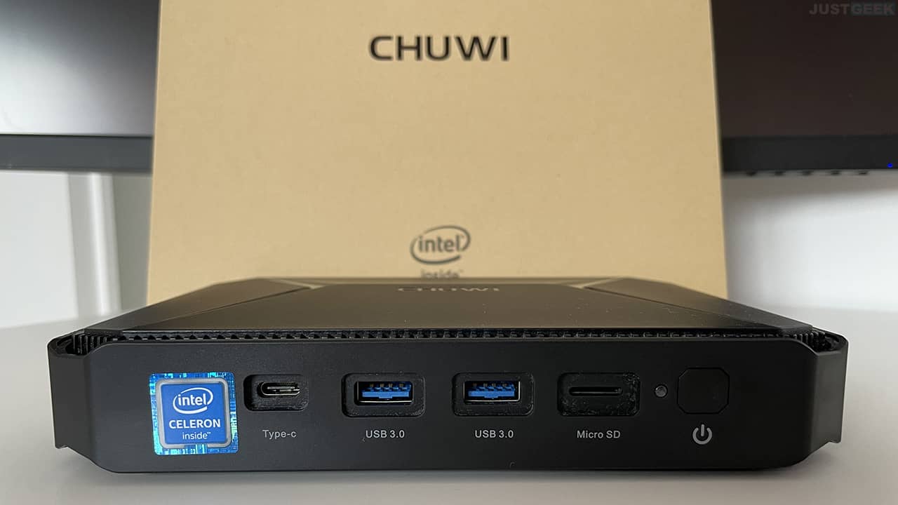 Chuwi Herobox Pro (front panel)