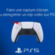 Faire une capture d'écran ou enregistrer un clip vidéo sur PS5