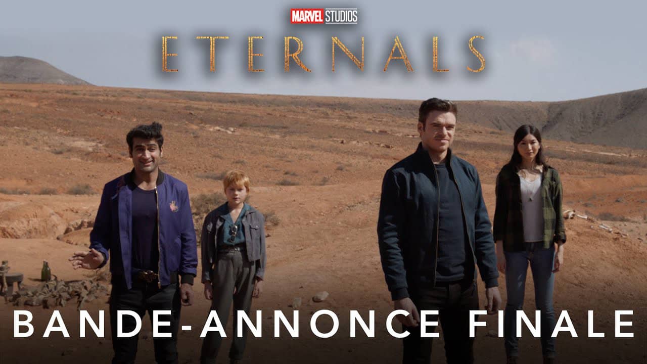 Les Éternels : bande annonce finale du film Marvel