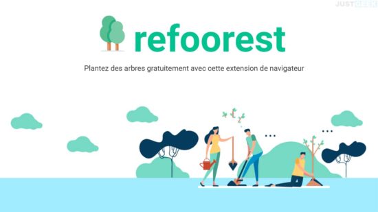 Planter des arbres gratuitement avec Refoorest