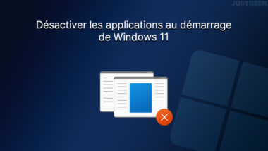 Comment désactiver les applications au démarrage de Windows 11