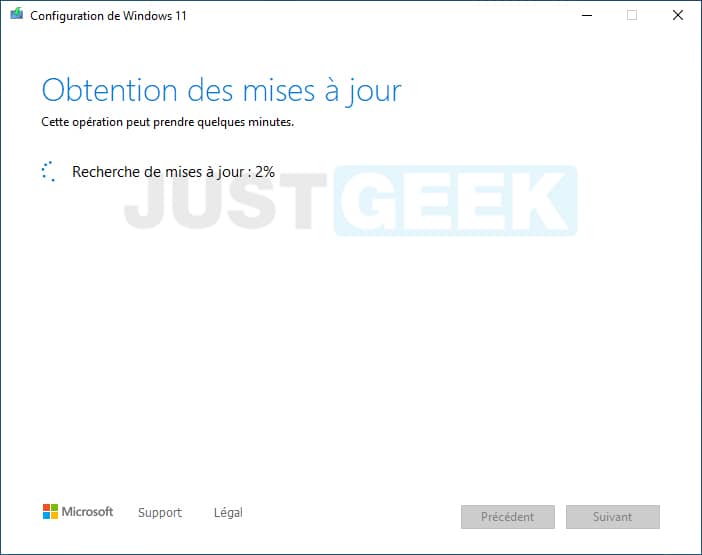 Obtention des mises à jour de Windows 11