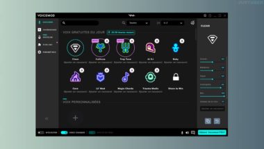 Transformer sa voix avec Voicemod